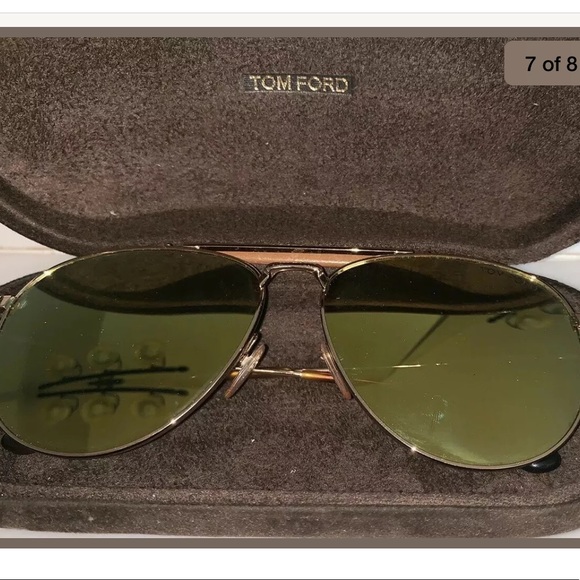 tom ford ava round sunglasses